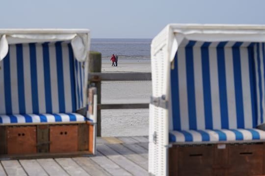 Beginn der Strandkorbsaison