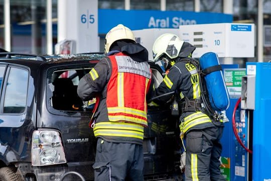 Explosion beim Betanken von Erdgasfahrzeug