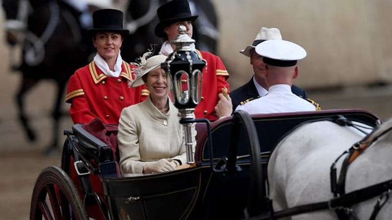 Prinzessin Anne kommt zur Eröffnungszeremonie der Royal Easter Show in Sydney.