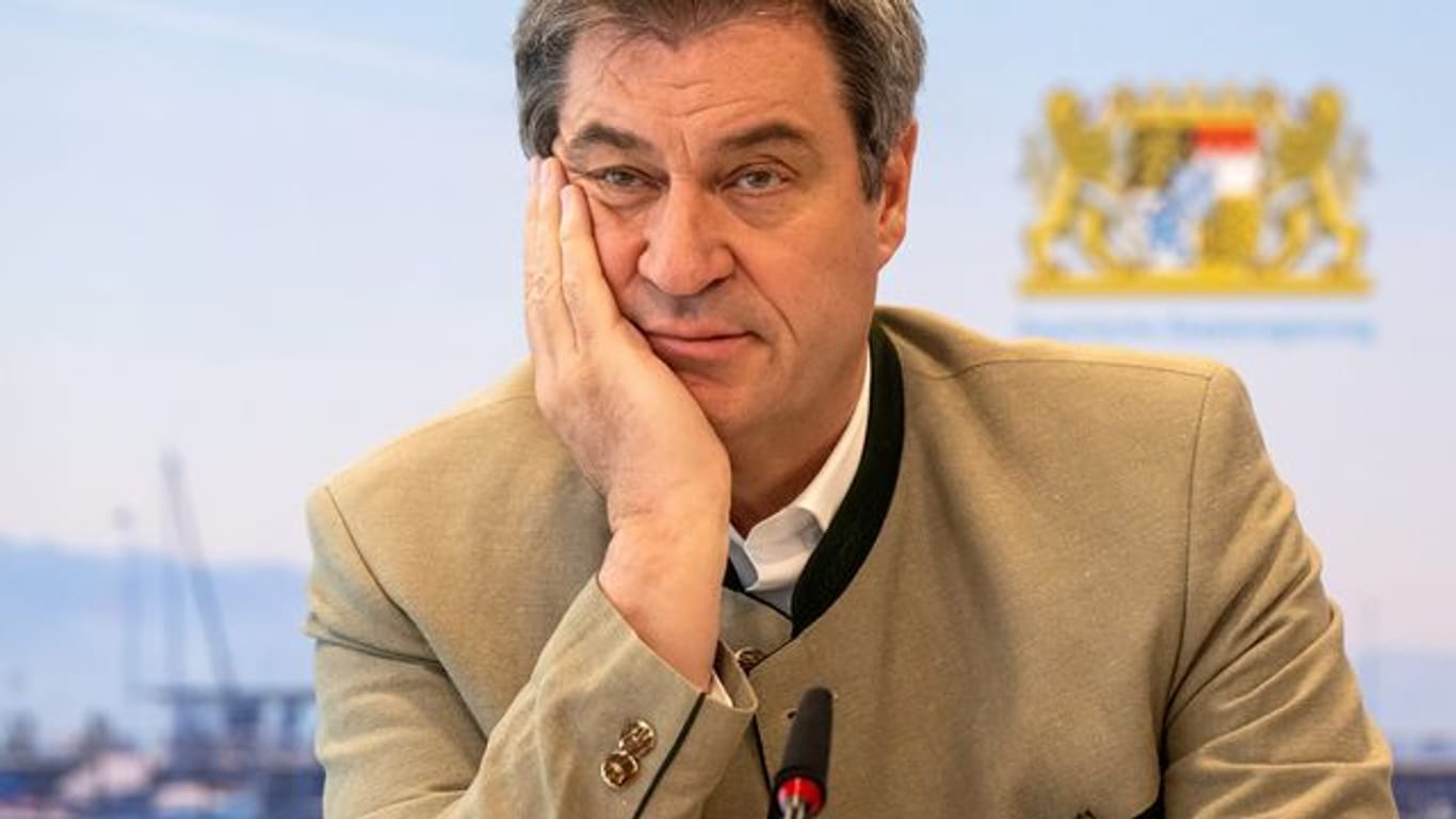 CSU-Chef und Ministerpräsident von Bayern: Markus Söder.