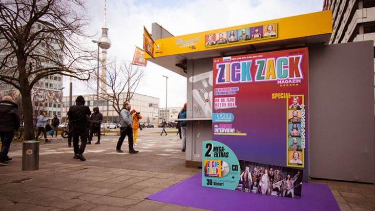 Der Rammstein-Kiosk in Berlin.