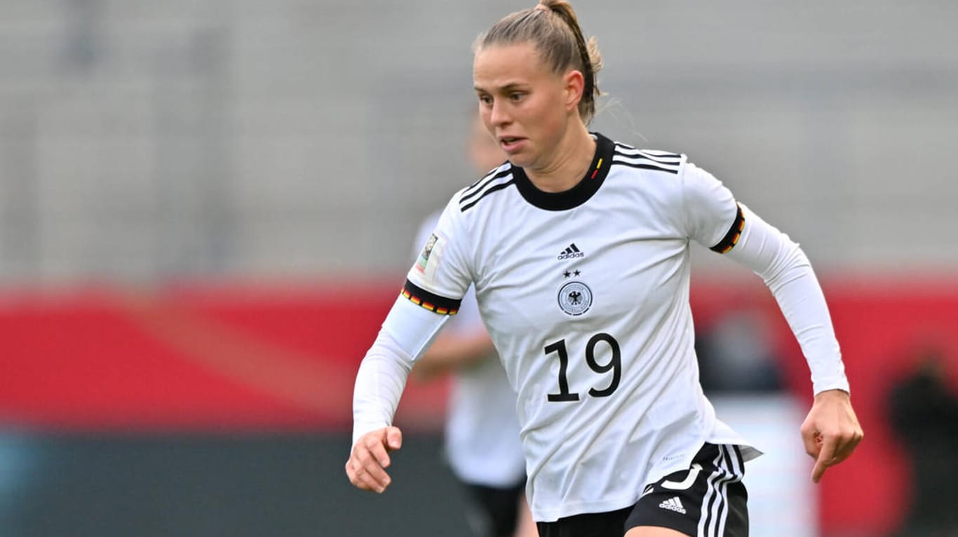 Klara Bühl: Die DFB-Spielerin traf gegen Portugal.