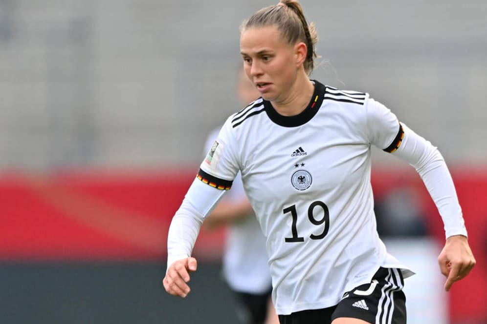 Klara Bühl: Die DFB-Spielerin traf gegen Portugal.