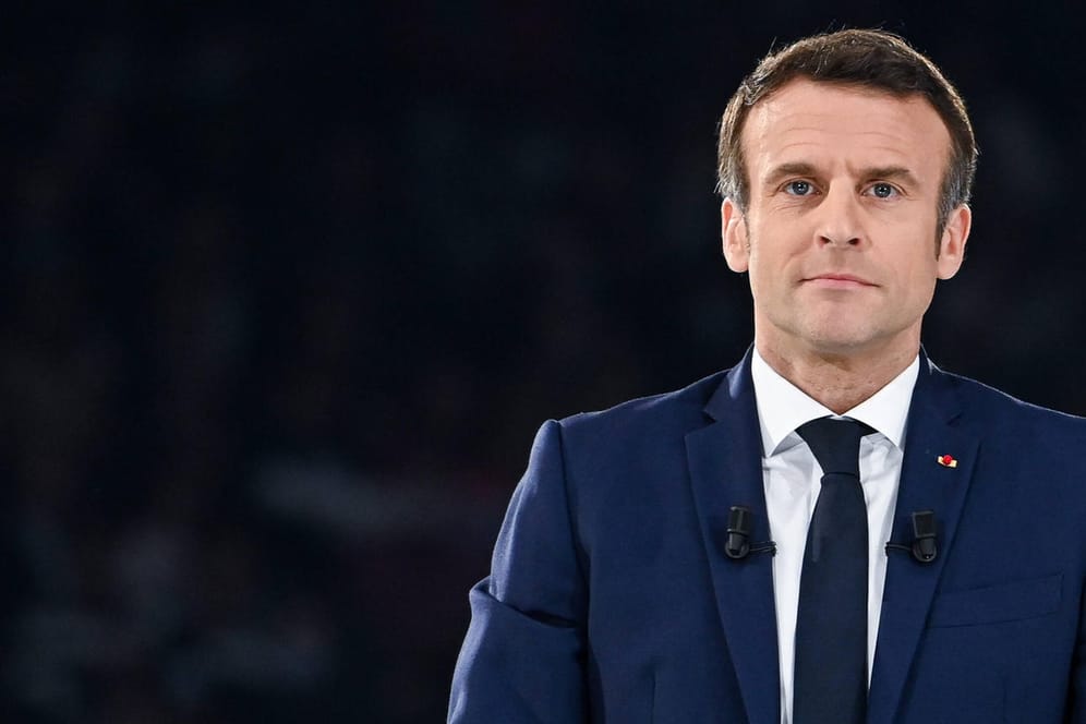 Emmanuel Macron: Der französische Präsident tritt für eine zweite Amtszeit an.