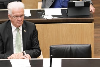 Winfried Kretschmann (Grüne): Der Ministerpräsident von Baden-Württemberg fordert ein Tempolimit für Deutschland.