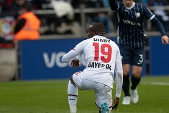 Der Elfmetertreffer vom Leverkusener Moussa Diaby zählte nicht.