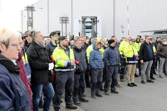 Demonstration der Nordex-Beschäftigten