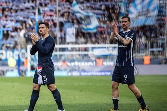 Der Bochumer Simon Zoller (r) feierte sein Comeback.