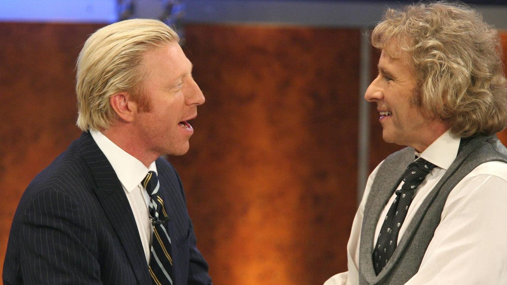 Boris Becker und Thomas Gottschalk: Die Promis kennen sich bereits seit einigen Jahren.