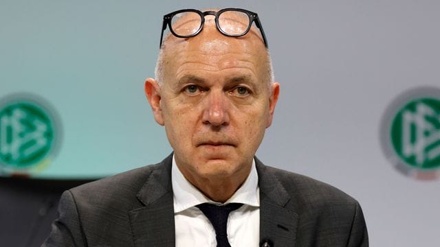 Tauschte sich mit Katar-Kritikerin Lise Klaveness aus: DFB-Boss Bernd Neuendorf.