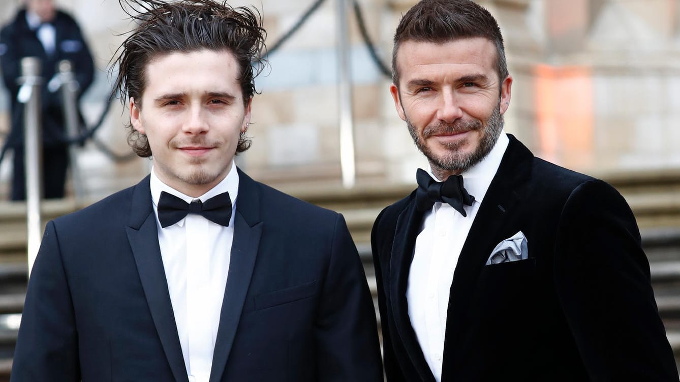 Brooklyn und David Beckham: Der Sportler machte seinem Sohn ein teures Geschenk.