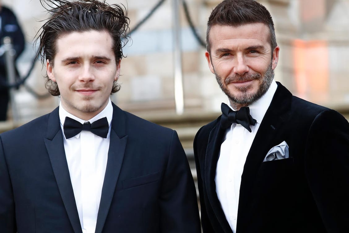 Brooklyn und David Beckham: Der Sportler machte seinem Sohn ein teures Geschenk.