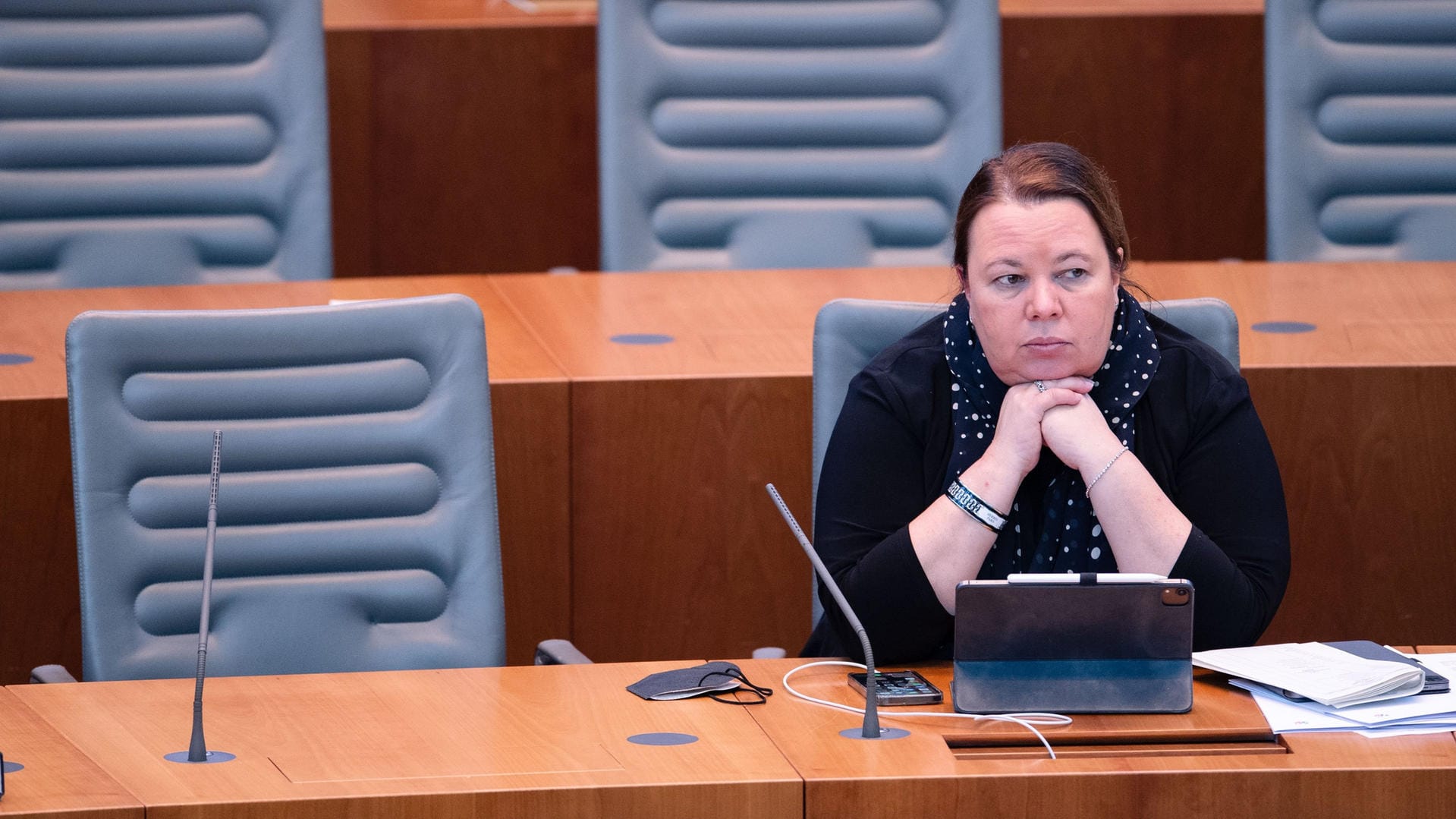 Ursula Heinen-Esser (CDU) im NRW-Landtag (Archivbild): Sie kann die Kandidatur für den Landtag in Düsseldorf nicht mehr rückgängig machen.