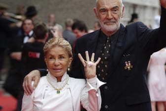 Micheline Roquebrune und Sean Connery: Das Paar war mehr als 45 Jahre verheiratet.