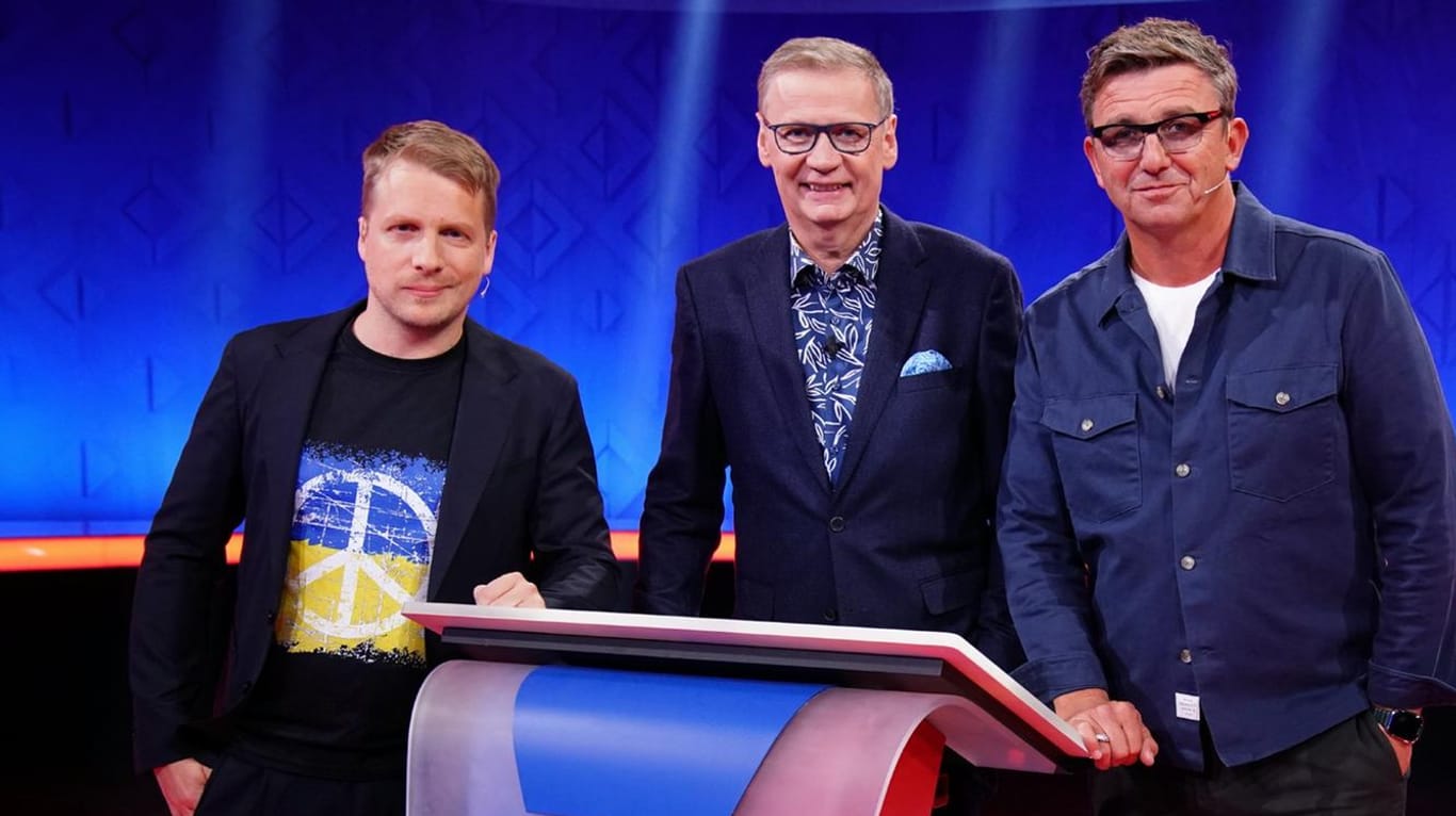 Pocher, Jauch und Sigl: Die drei Männer waren die Konstanten im neuen RTL-Quizformat.