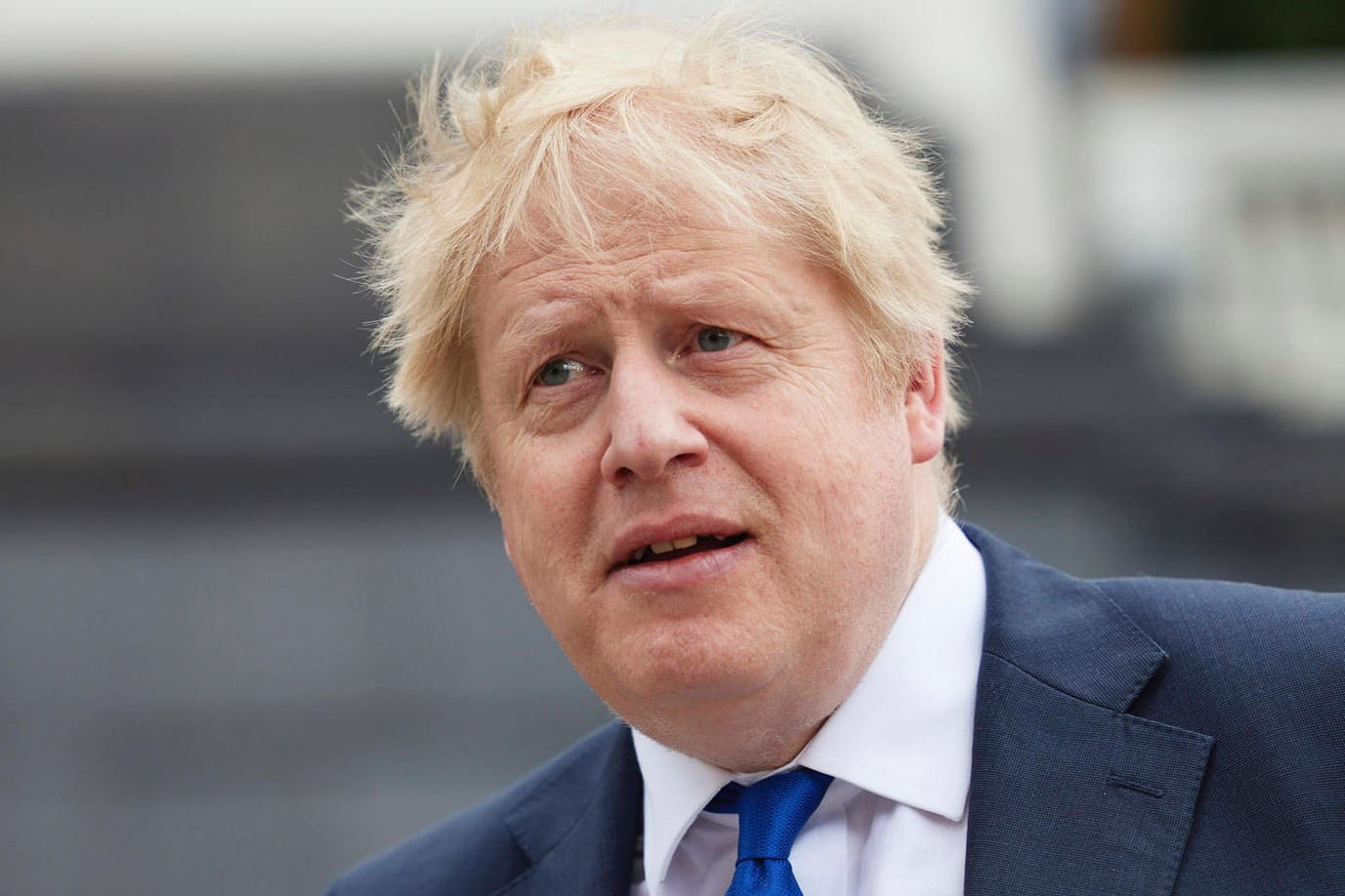 Der britische Premier Boris Johnson: Er hatte regelmäßige Partys in seinem Amtssitz geduldet und soll bei einigen auch dabei gewesen sein.