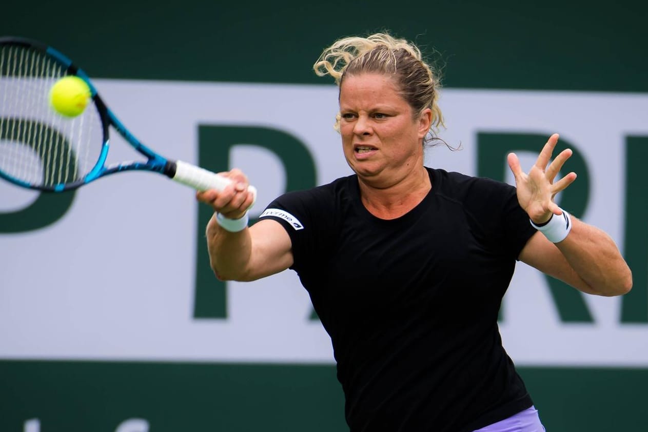 Kim Clijsters: Sie wird zukünftig nicht mehr an Turnieren teilnehmen.