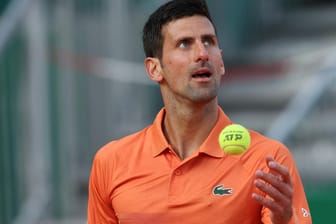 Novak Djokovic: Der Serbe scheiterte in Monte Carlo bereits in seinem ersten Match.