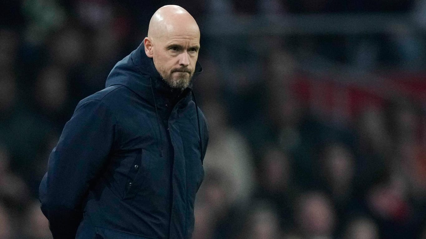 Erik ten Hag: Der Trainer Ajax Amsterdams wird womöglich schon bald Trainer der "Red Devils" sein.