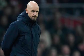 Erik ten Hag: Der Trainer Ajax Amsterdams wird womöglich schon bald Trainer der "Red Devils" sein.