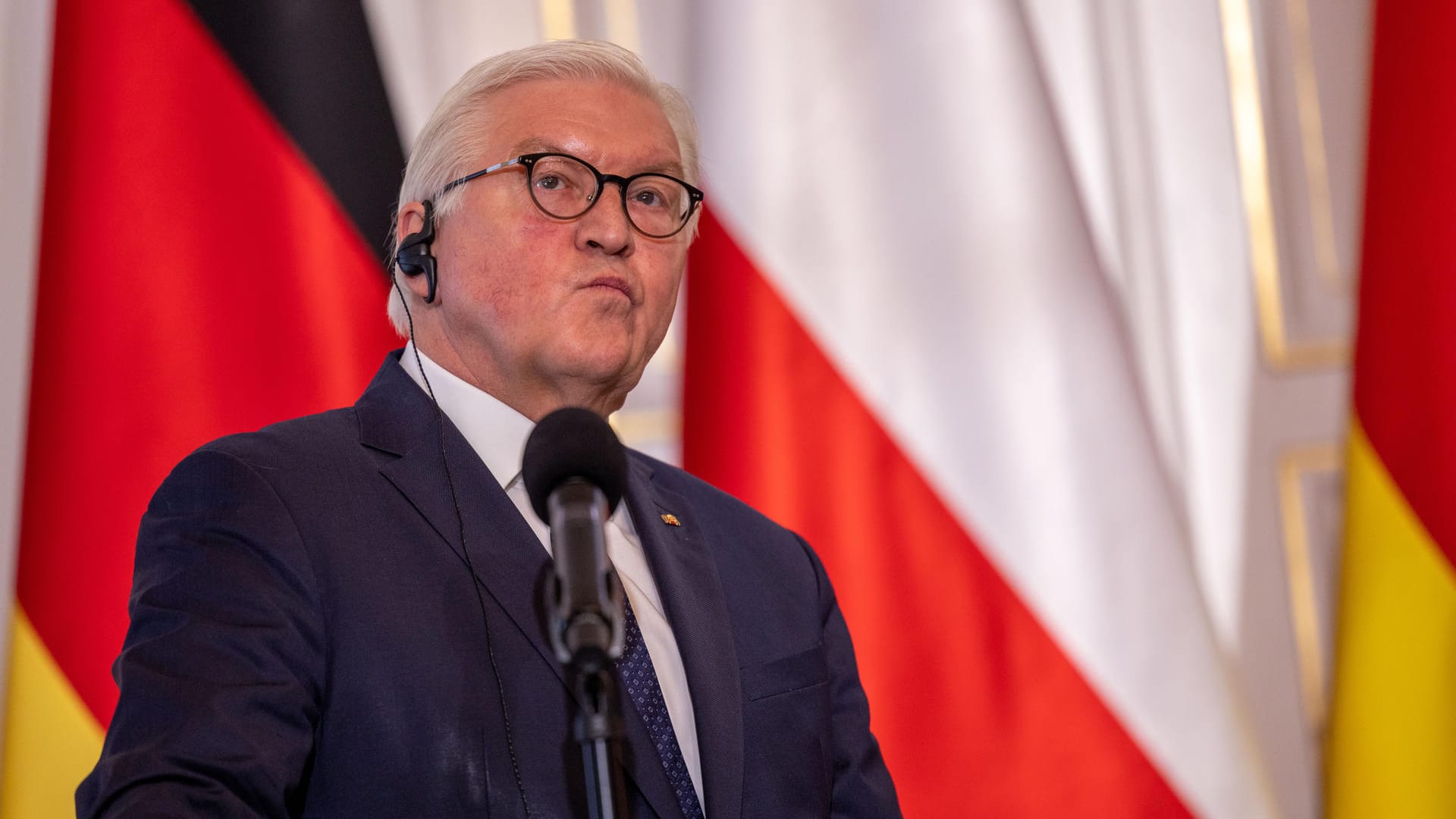 Frank-Walter Steinmeier: Einen Besuch des Bundespräsidenten in der Ukraine wird es vorerst nicht geben.