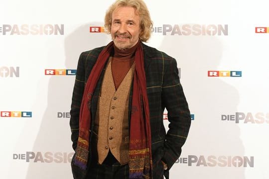 Thomas Gottschalk steht in der "Passion" als Erzähler auf die Bühne.