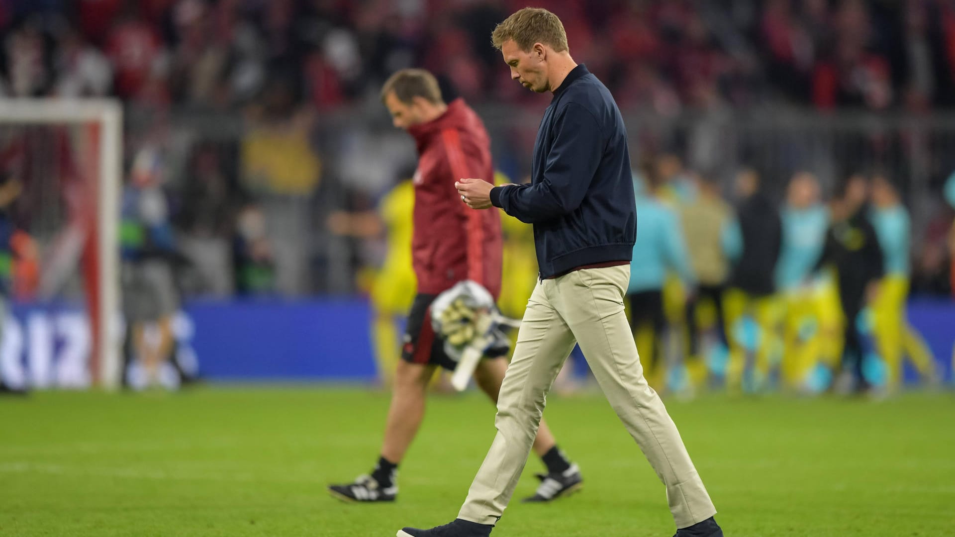 Julian Nagelsmann nach dem Abpfiff.