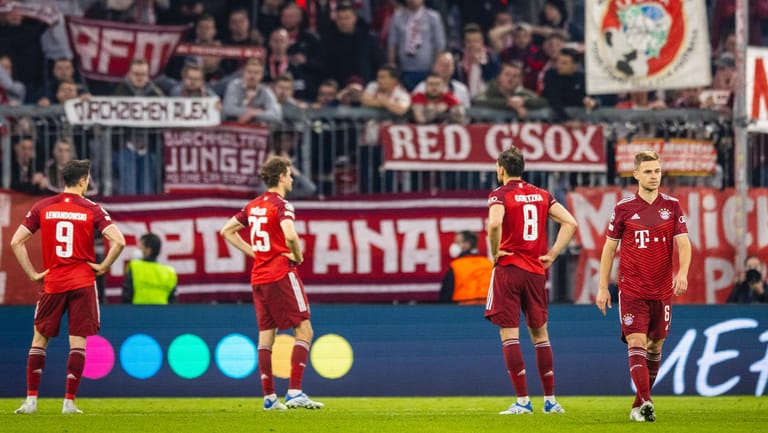 Volle Ränge, enttäuschte Spieler: Der FC Bayern hatte sich die Partie gegen Villarreal anders vorgestellt.