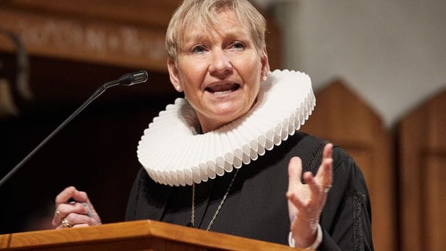 Bischöfin Kirsten Fehrs (Archivbild): Die Hamburger Bischöfin kritisierte am Mittwoch Patriarch Kyrill I. für seine fragwürdige Haltung im Ukraine-Krieg.