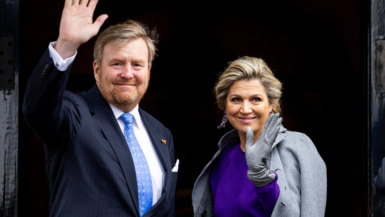König Willem-Alexander und Königin Máxima: Sie werden Harry und Meghan offenbar nicht empfangen.