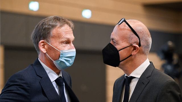 Sollen den DFB bei der FIFA und UEFA präsentieren: Bernd Neuendorf (r) und Hans-Joachim Watzke.