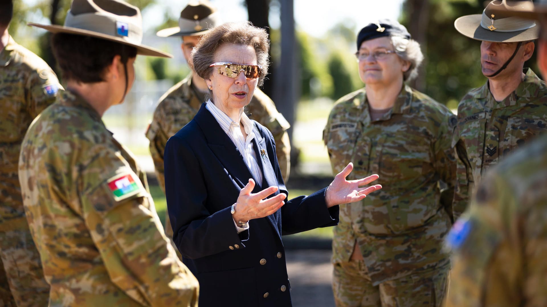 11. April 2022: Prinzessin Anne bei einem Termin in Sydney