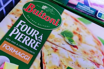 Eine Tiefkühlpizza von Buitoni (Symbolbild): Die Pizzen werden auch in Deutschland verkauft.