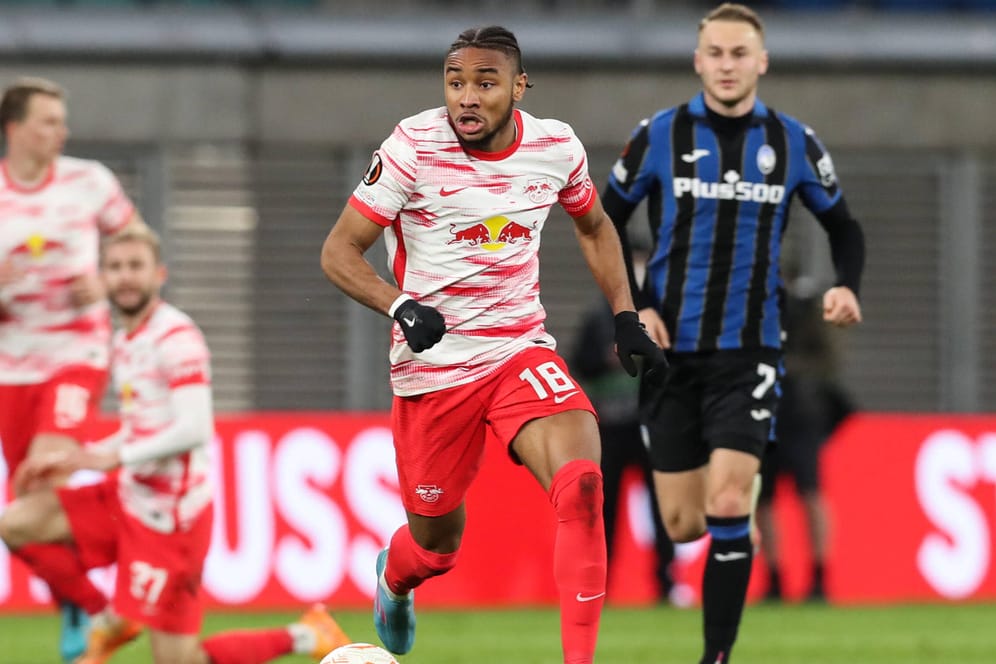 Christopher Nkunku: Leipzig erzielte im Heimspiel nur ein 1:1.