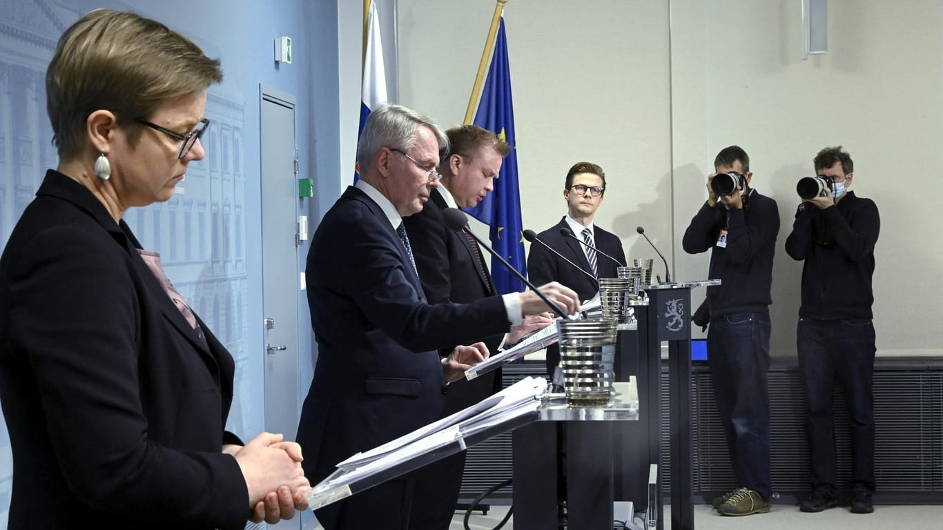 Die finnische Regierung präsentiert ihre neue Sicherheitsstrategie.