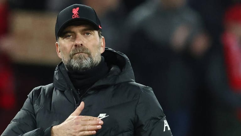 Jürgen Klopp: Der Trainer des FC Liverpool freut sich über den Einzug in das Halbfinale der Champions League.