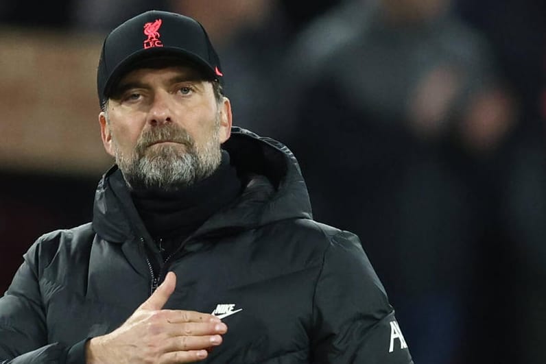 Jürgen Klopp: Der Trainer des FC Liverpool freut sich über den Einzug in das Halbfinale der Champions League.