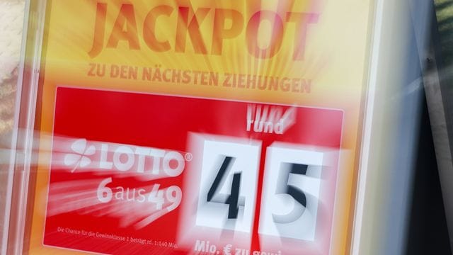 Jackpot: 45 Lotto-Millionen