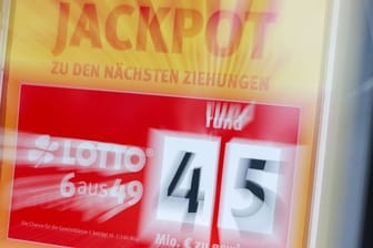 Jackpot: 45 Lotto-Millionen