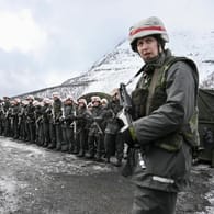 Schwedische Soldaten bei einer Militärübung: Das Land denkt über einen Nato-Beitritt nach.