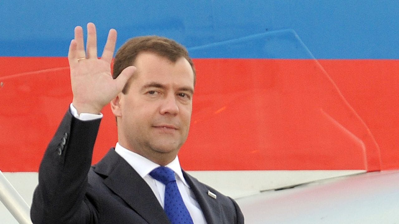 Der ehemalige russische Präsident Dmitri Medwedew.