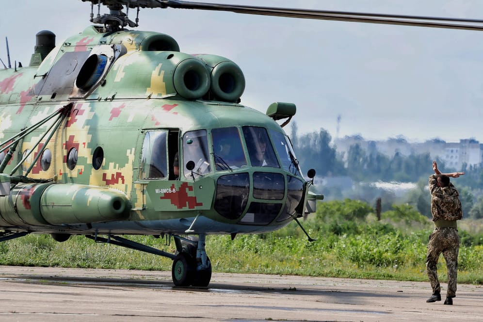 Russland wirft der Ukraine vor, mit Hubschraubern Orte in Russland angegriffen zu haben. (Symbolfoto)