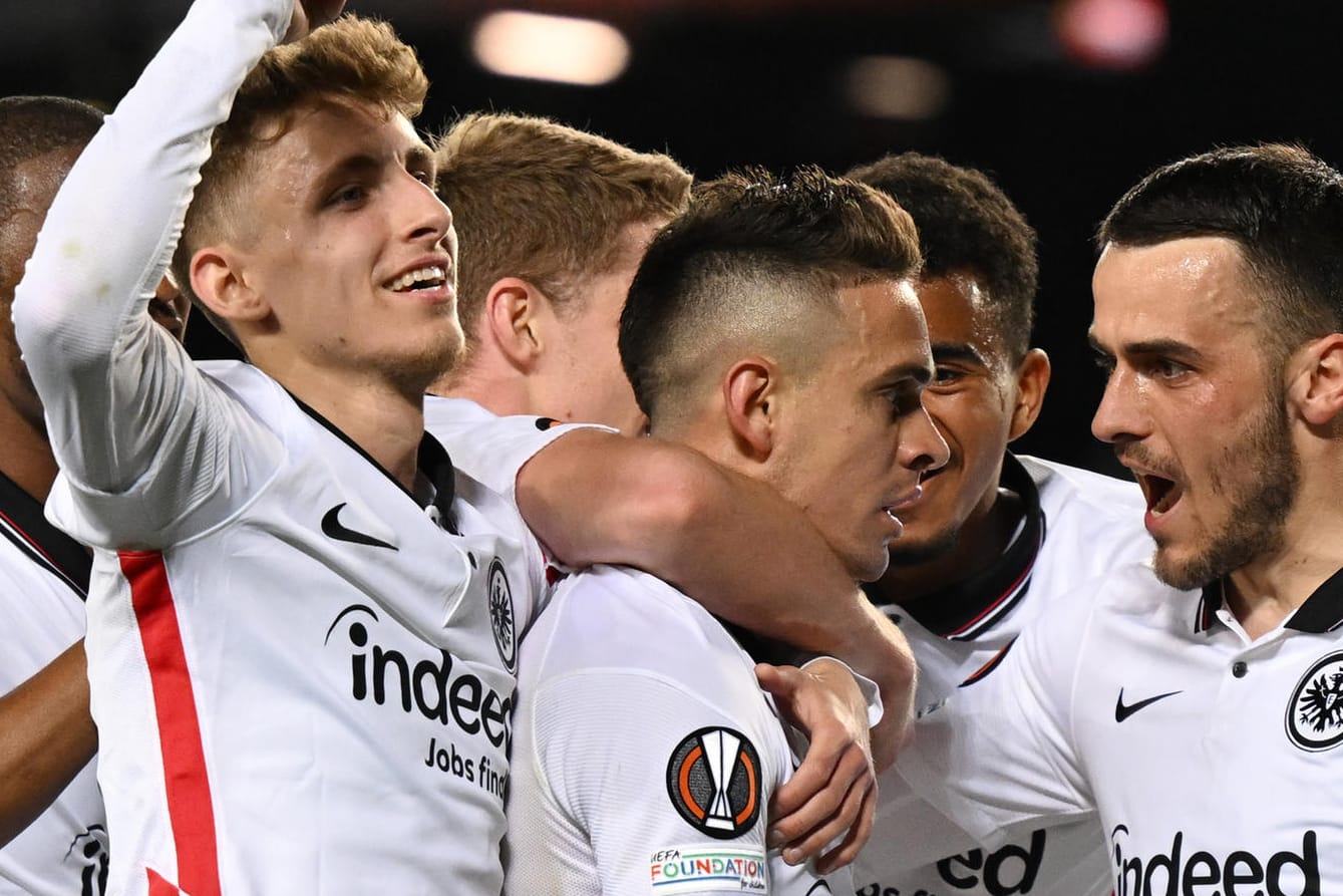 Eintracht Frankfurt: Die Hessen sind in das Halbfinale der Europa League eingezogen.