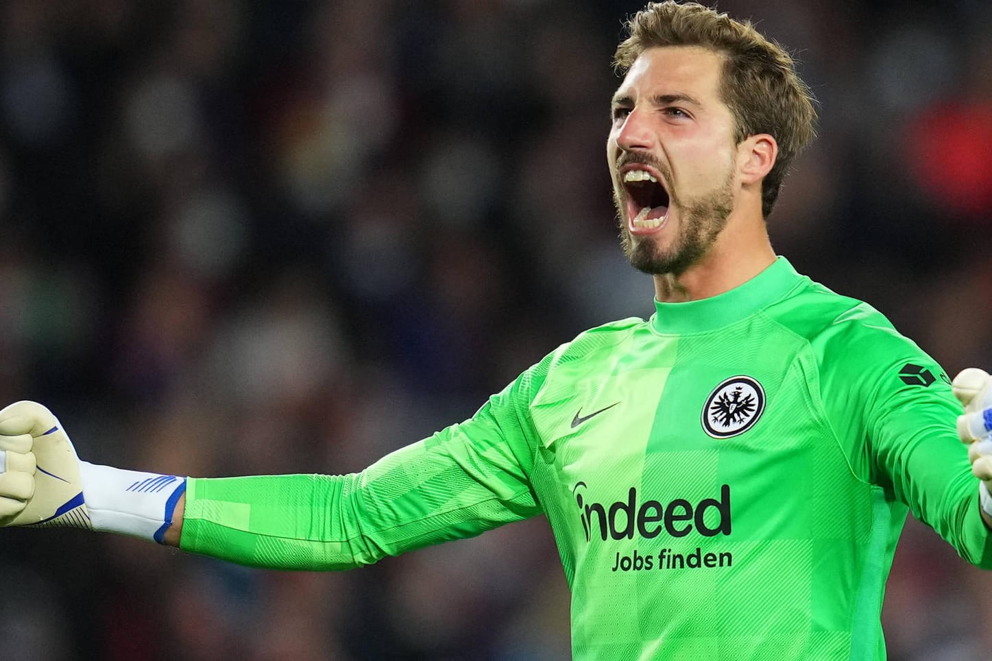 Kevin Trapp: Der Frankfurter Torhüter konnte sein Glück kaum fassen.