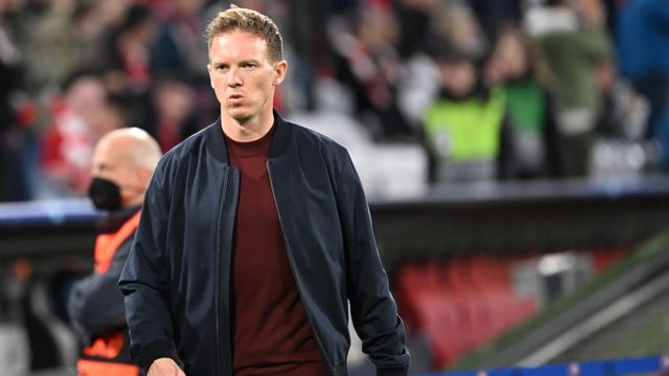 Ist mit Bayern in Bielefeld gefordert: FCB-Coach Julian Nagelsmann.
