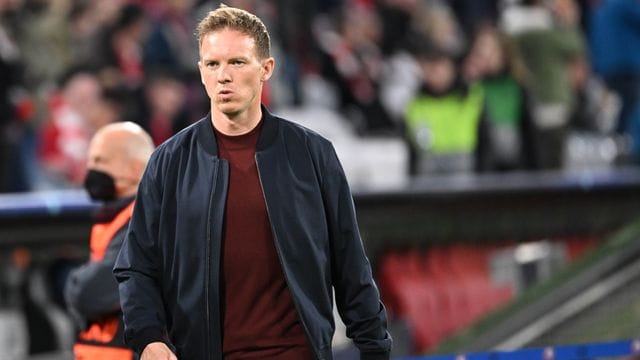 Ist mit Bayern in Bielefeld gefordert: FCB-Coach Julian Nagelsmann. Ist mit Bayern in Bielefeld gefordert: FCB-Coach Julian Nagelsmann.