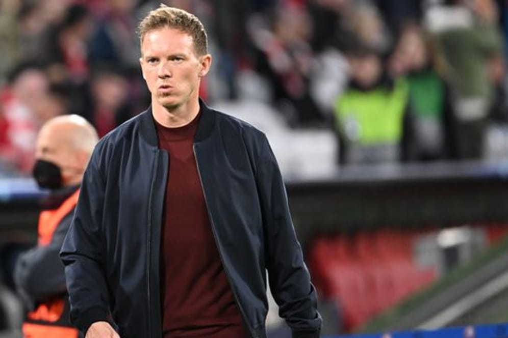 Ist mit Bayern in Bielefeld gefordert: FCB-Coach Julian Nagelsmann.