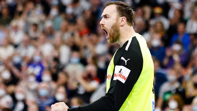 Gelber Hüne im DHB-Tor: Handball-Nationalkeeper Andreas Wolff.