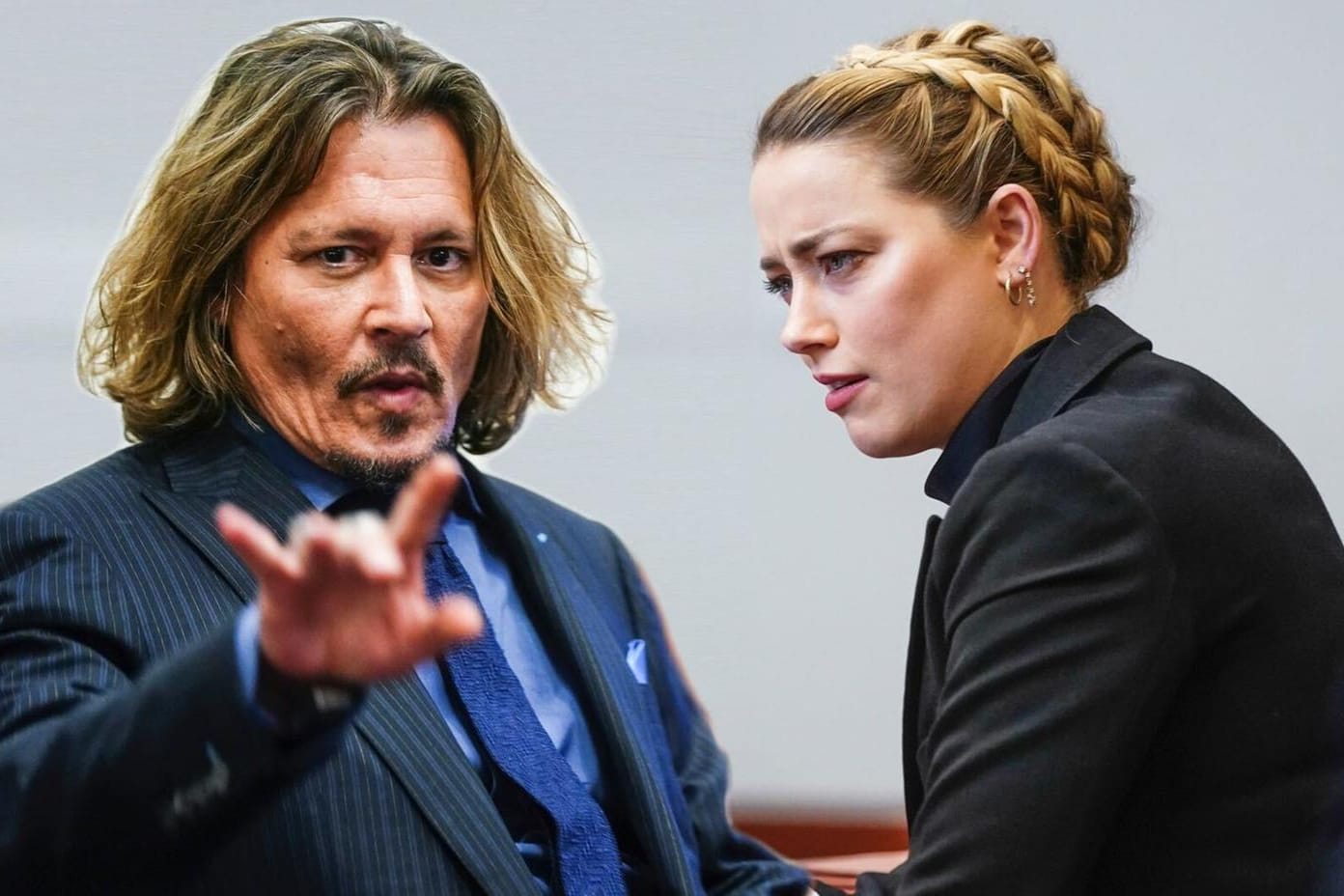 Johnny Depp und Amber Heard: Das Paar war von 2015 bis 2017 verheiratet.