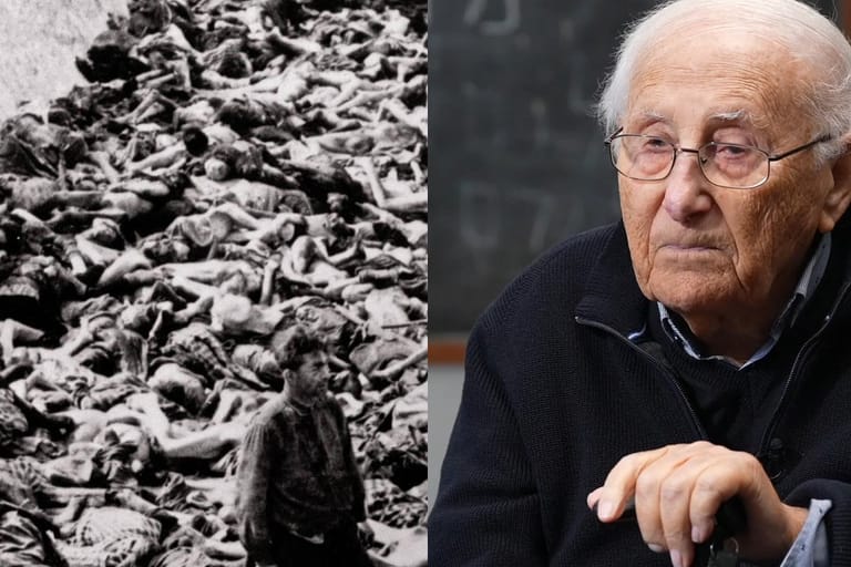 "Ich war zu 99 Prozent tot": Ein KZ-Überlebender schildert seine Befreiung aus Bergen-Belsen.
